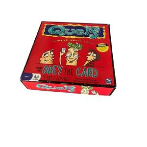 Quelf The Unpredictable Party Game Spin Master Adult Board Game 2011 Edition